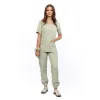 Spodnie medyczne SCRUBS MEDI TEDDY - LLEVANTI SOFT ALOE